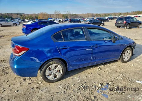2014 Honda Civic Lx из США, поврежденный, VIN 19XFB2F51EE048219